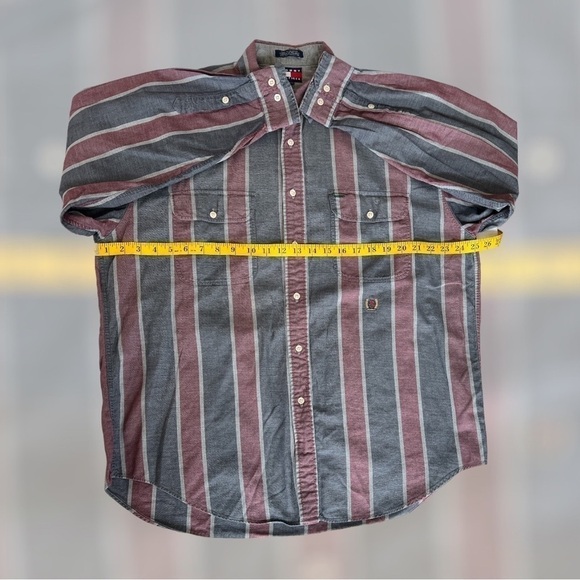 Vintage Tommy Hilfiger mens button down long sleeve shirt size M - Picture 4 of 5